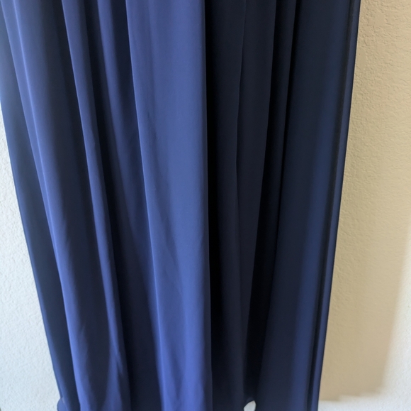 Ever Pretty Navy/Royal Blue V-Neck Formal Evening Gown Bridesmaid Dress with Sle - Picture 9 of 12